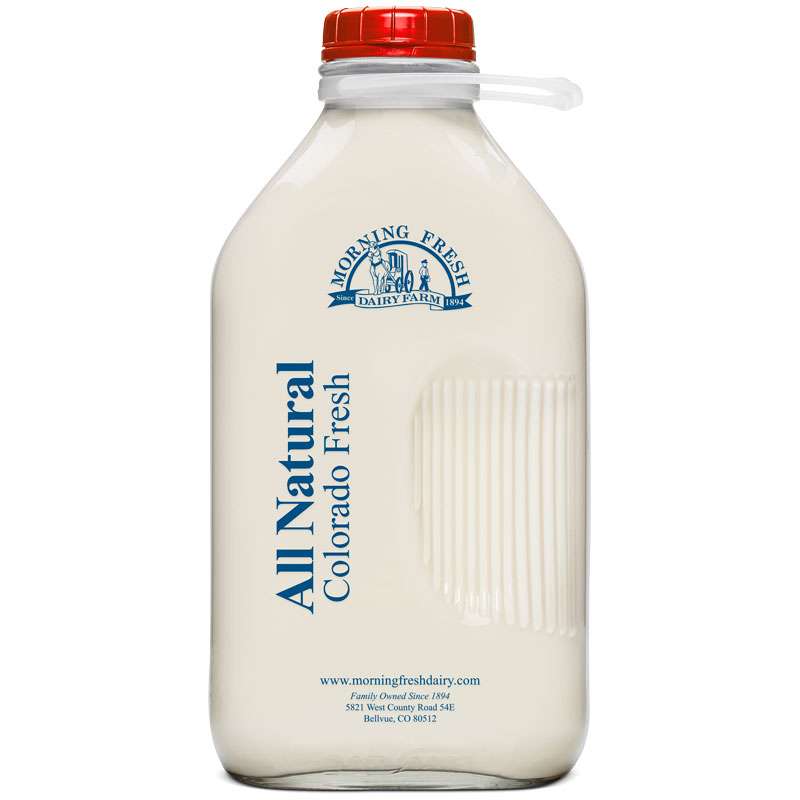 Whole Milk - 1/2 Gallon Glass