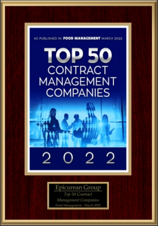 Epicurean Group Is A Top 50 Management Company For The 10th Year In A 