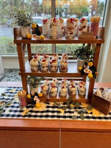 Summer Catering Fair Desserts